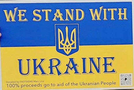 2022 mar Ukraine sign